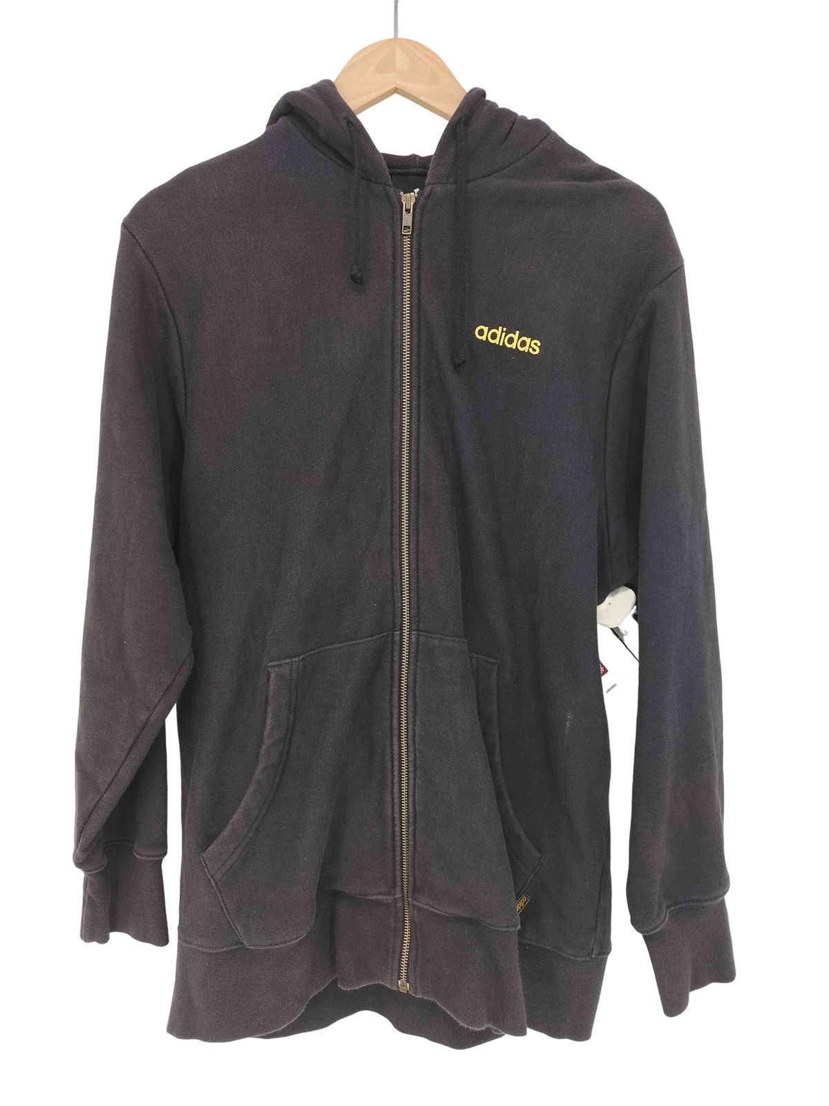 アディダス adidas 00s y2k お兄系 フードロゴプリント ジップアップ