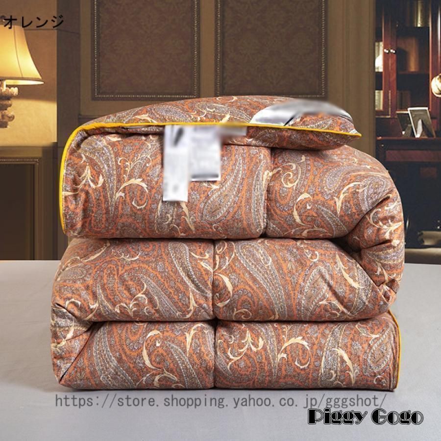 近江八景柄　羽毛掛けふとん 近江八景柄 羽毛掛けふとん