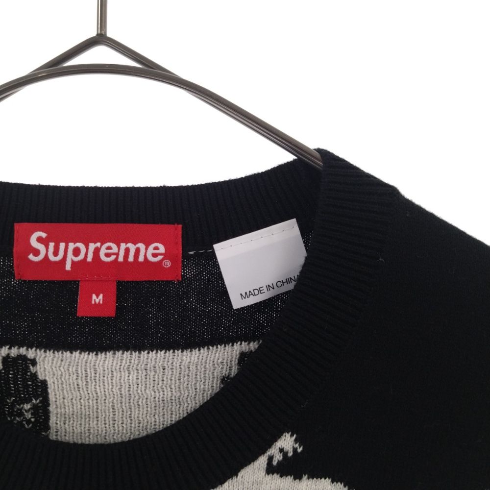 SUPREME (シュプリーム) 23SS Big Cats Jacquard L/S Top ビッグ