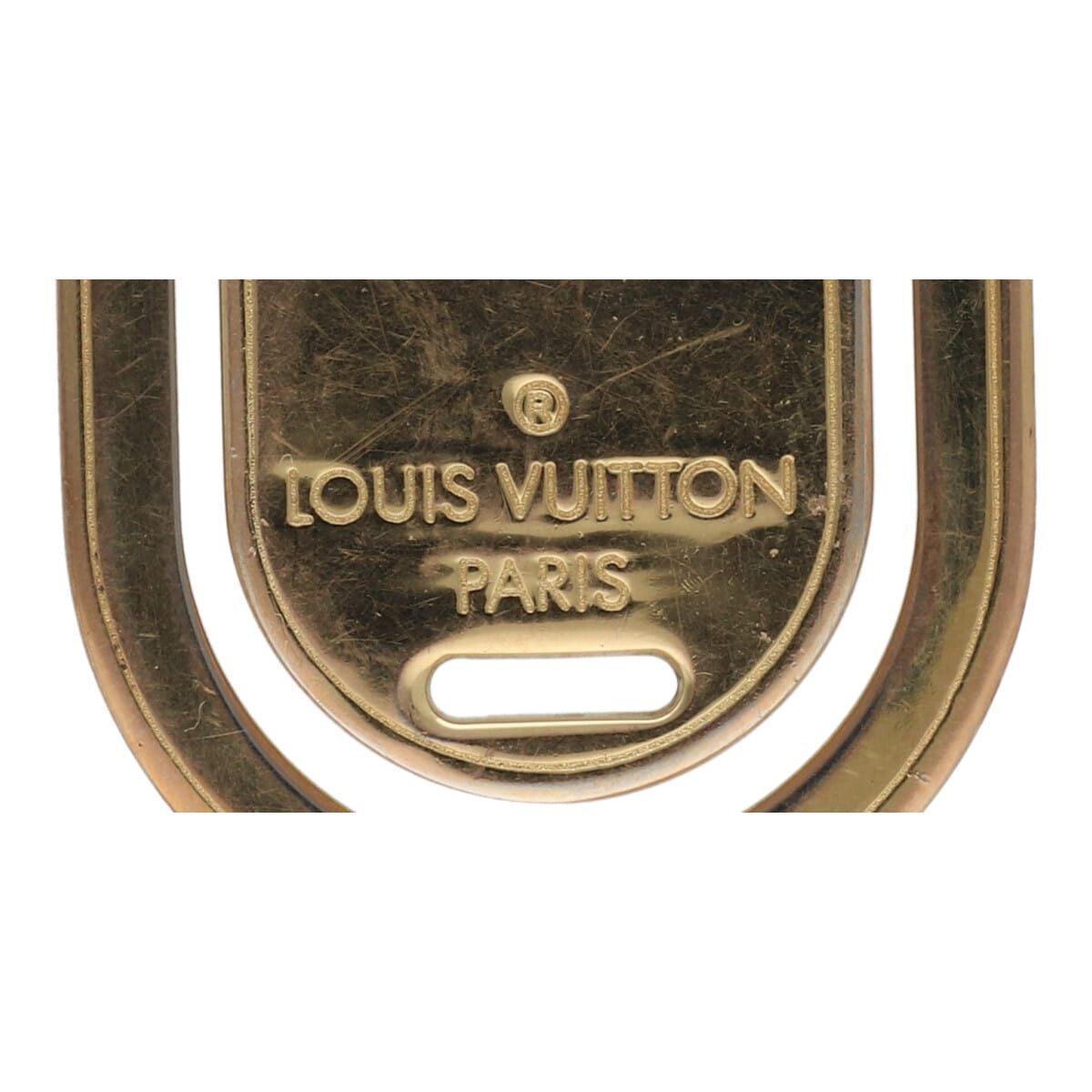 中古】 LOUIS VUITTON ルイ・ヴィトン マネークリップ M65068 パンス 