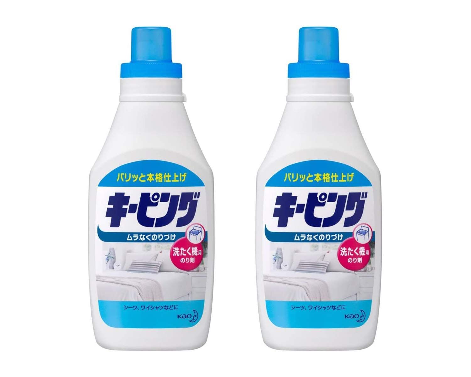 まとめ買い 花王 洗たく機でキーピング 600ml ×2セット