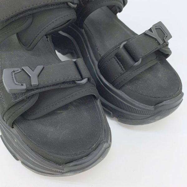 YELLO TOKYO BLACK SINGLE SNEAKER SANDALS サンダル シューズ