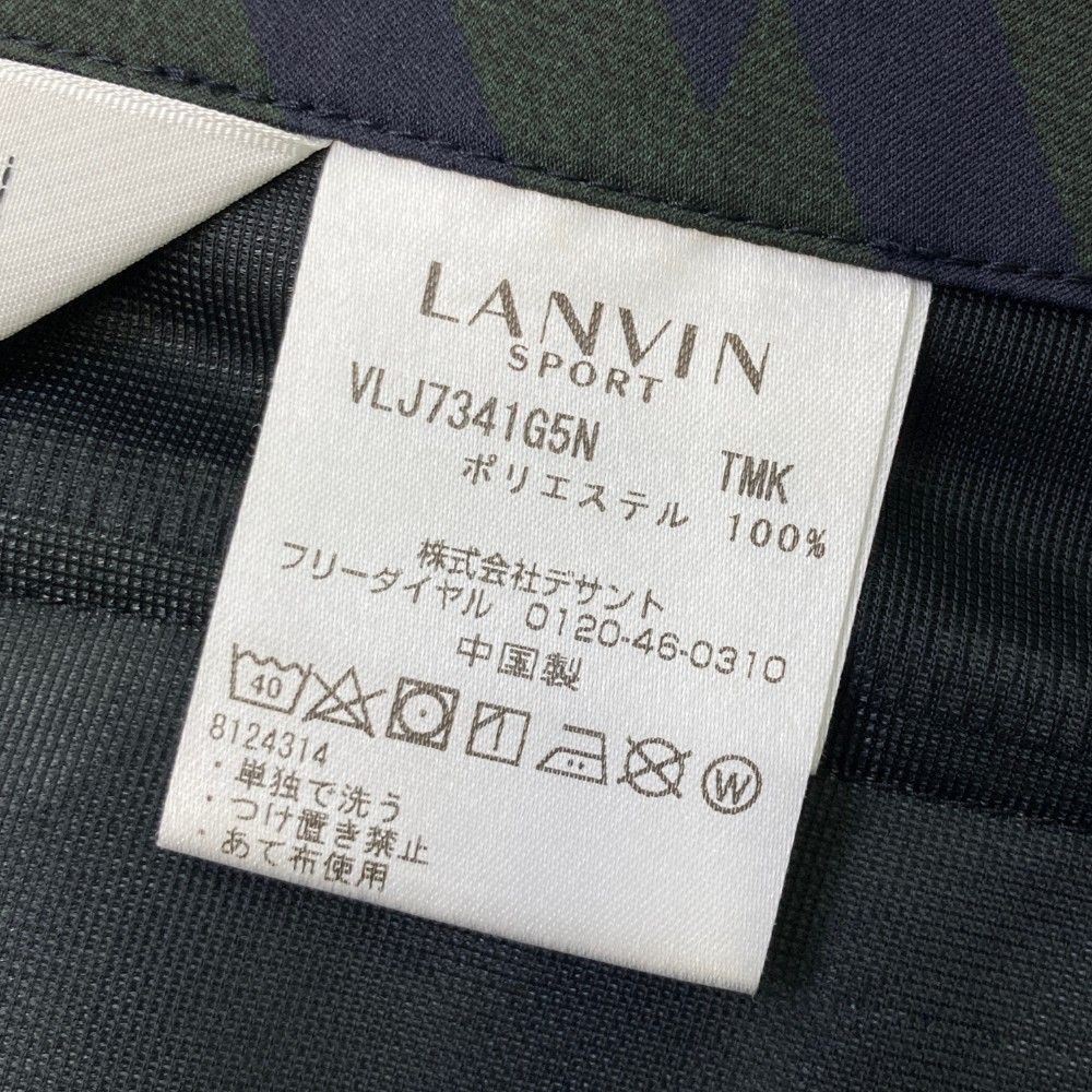 サイズ：40 LANVIN SPORT ランバン スポール ; プリーツスカート 総柄 カーキ系 [240101443394] ゴルフウェア レディース ストスト サイズ：40 LANVIN SPORT ランバン スポール ; プリーツスカート