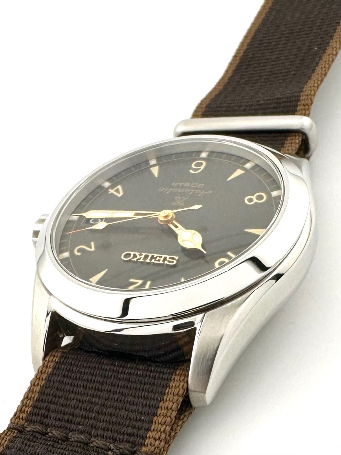 【極美品】SEIKO 6R35-01B0 SBDC137 アルピニスト 自動巻き 極美品】SEIKO 6R35-01B0 SBDC137 アルピニスト 自動巻き