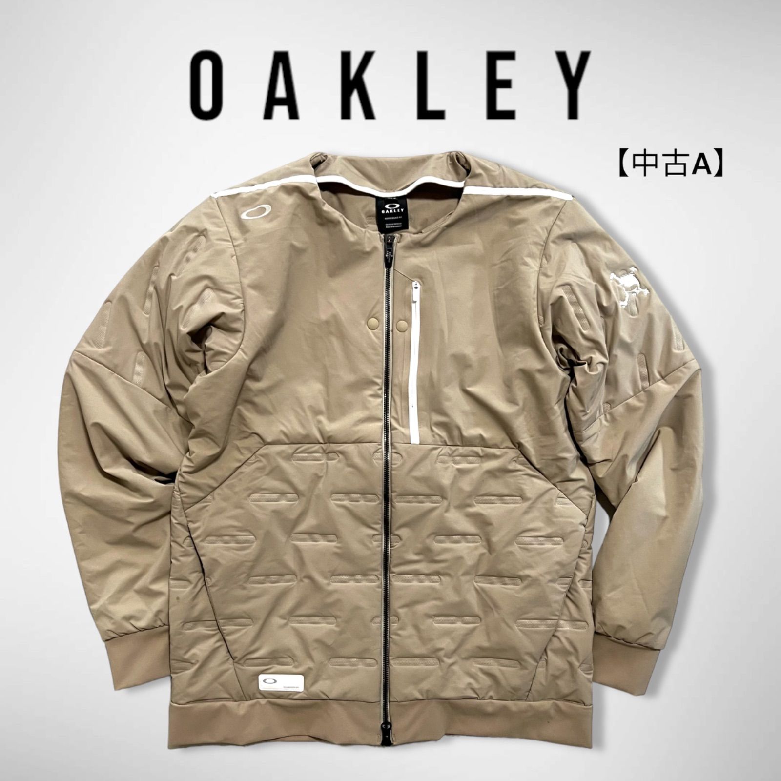 メンズ 美品 OAKLEY GOLF 中綿 ジャケット サイズM ストレッチ 2021年 