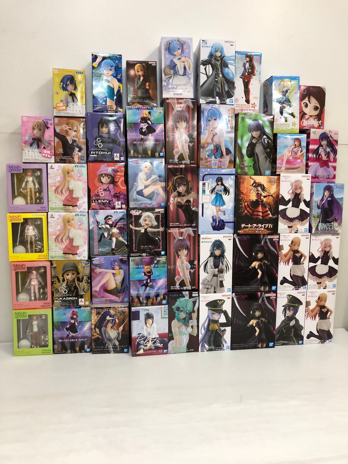 ▲ 2個口発送 美少女 フィギュア まとめ 推しの子 リゼロ 他 外箱ダメージあり 未開封品 smbfig090892