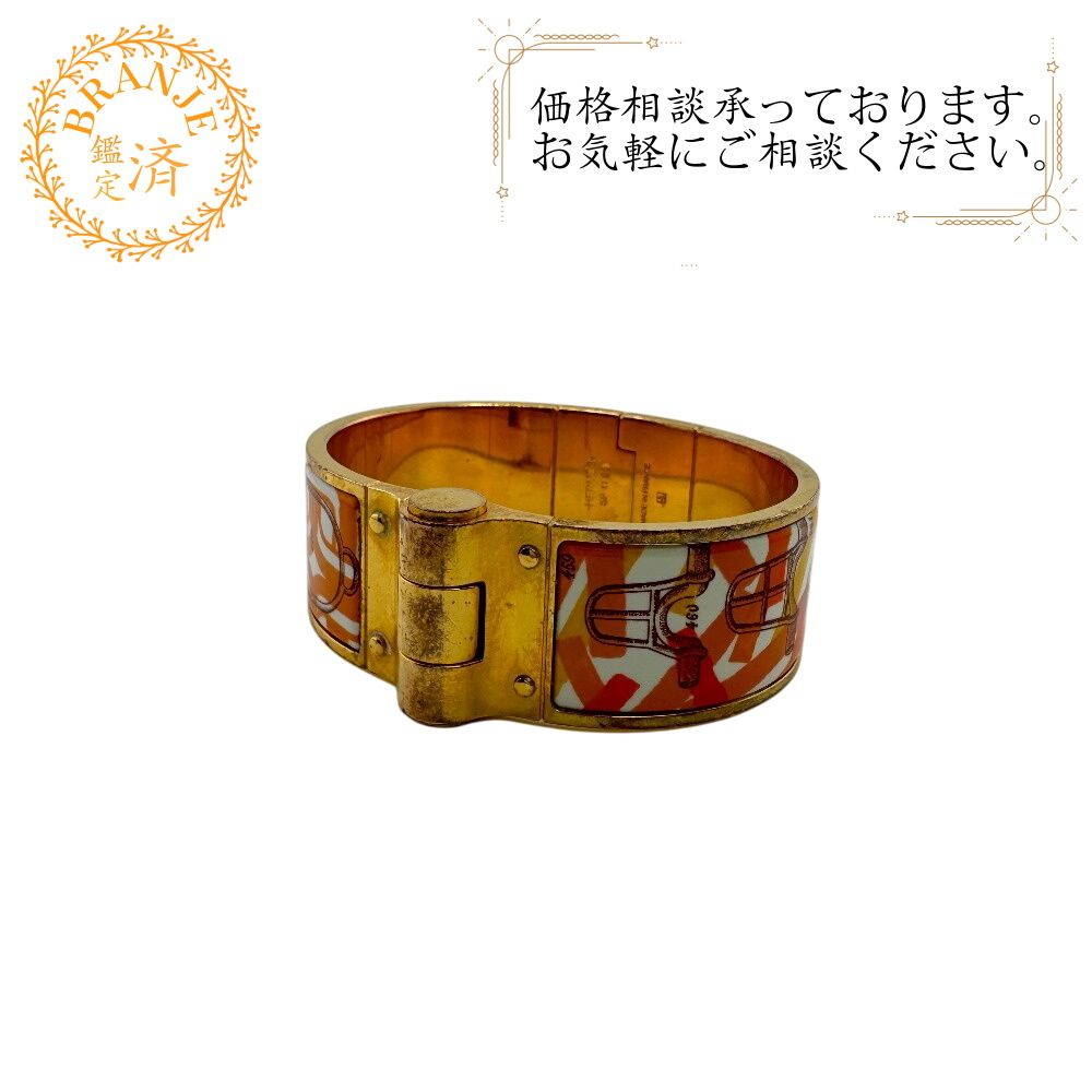 ５％OFF フォロワークーポン HERMES エルメス ヘルメス シャルニエールGM ブレスレット 腕輪 バングル 腕 手首 ブレスレット 大きめ ブランド ゴールド レディース おすすめ 人気