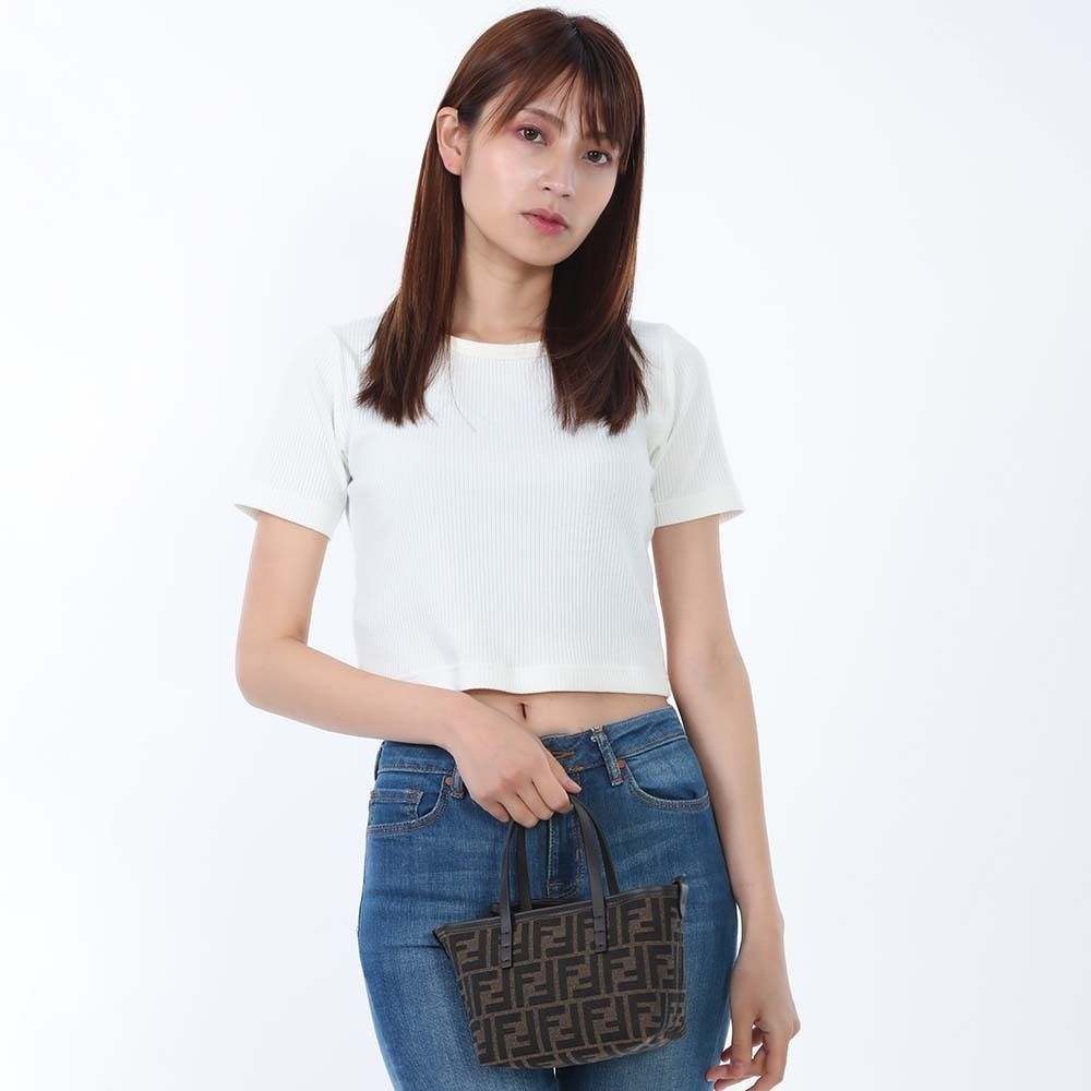 【新品・国内即発】FENDI 8BS096 AFPM F1GL7 ミニバッグ 新品 FENDI フェンディ 8BS096 AFPM F1GL7 ロールミニ ミニ