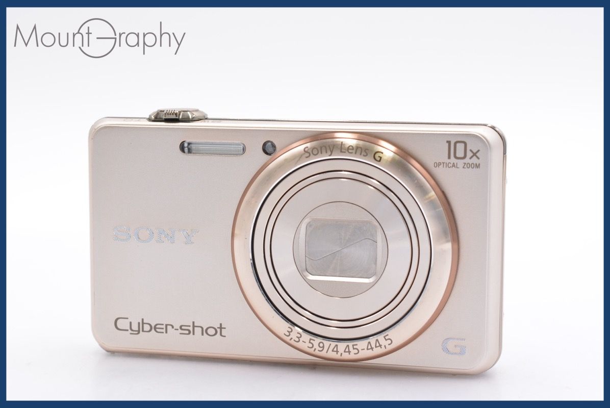 美品 SONY サイバーショット DSC-WX200 ゴールド Wi-Fiモデル Cyber