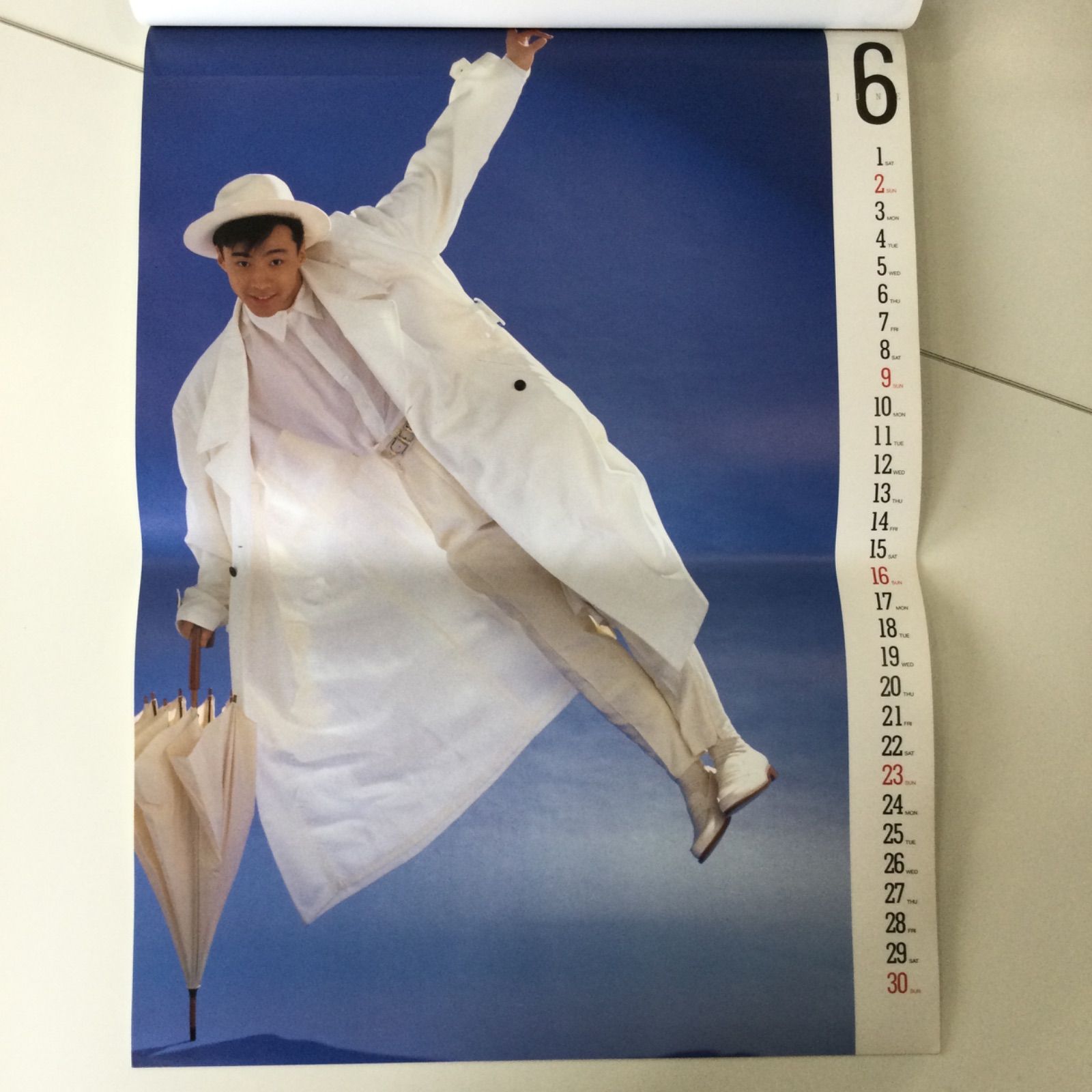 1991年 東山紀之 カレンダー 集英社 - メルカリ