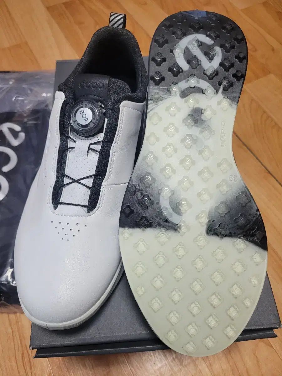 複雑な Ecco エコー GORE-TEX ゴアテックス S-THREE BoA ボア ゴルフシューズ Ecco エコー シューズバッグ