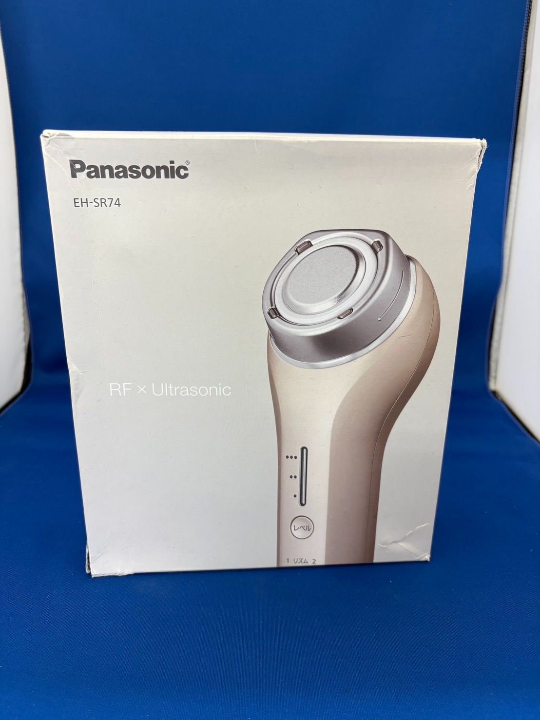 パナソニック 美顔器 RF ラジオ波 海外対応 コードレス ゴールド調 EH-SR74-N