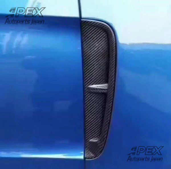 ◆ポルシェ パナメーラ 971 2016年- 高品質カーボン サイドグリル カバー サイド フェンダーパネルカバー 2個セ