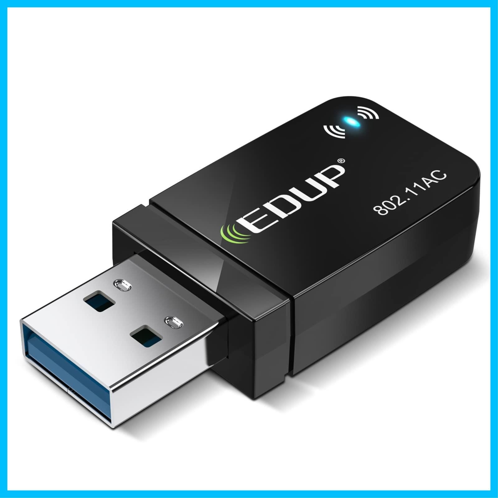 商品 無線LAN 子機 WiFi 1300 Mbps USB 3.0 WIFIアダプター デュアルバンド 802.11 ac技術 2.4 Ghz 5 EDUP 高速通信Windows 11 10 8.1 8 7 XP Vista Mac OS X 対応 P