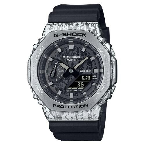4営業日で発送 CASIO カシオ GM2100GC1AJF G-SHOCK Gショック GRUNGE CAMOUFLAGE シリーズ 文字盤 ラウンド GM-2100GC-1AJF