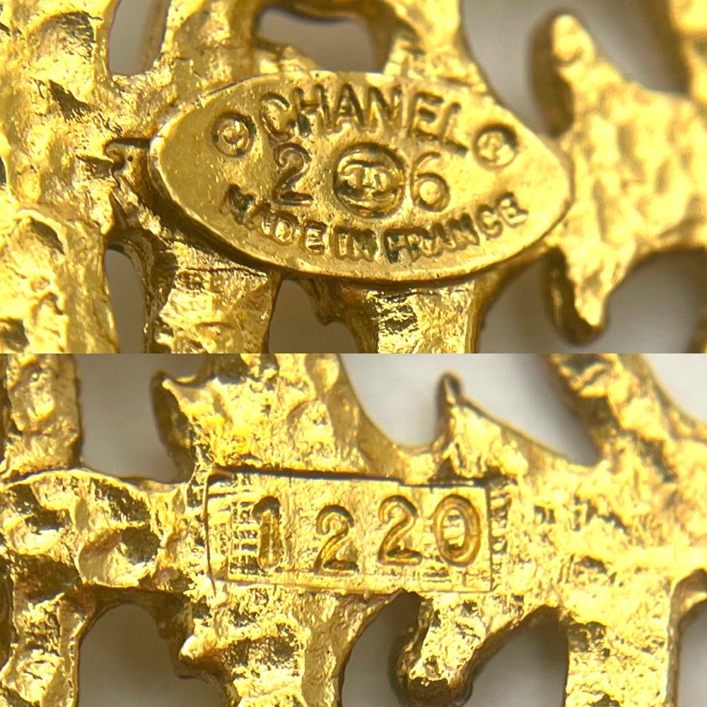 シャネル ブローチ レディース ココマーク 1991年 オーバル  