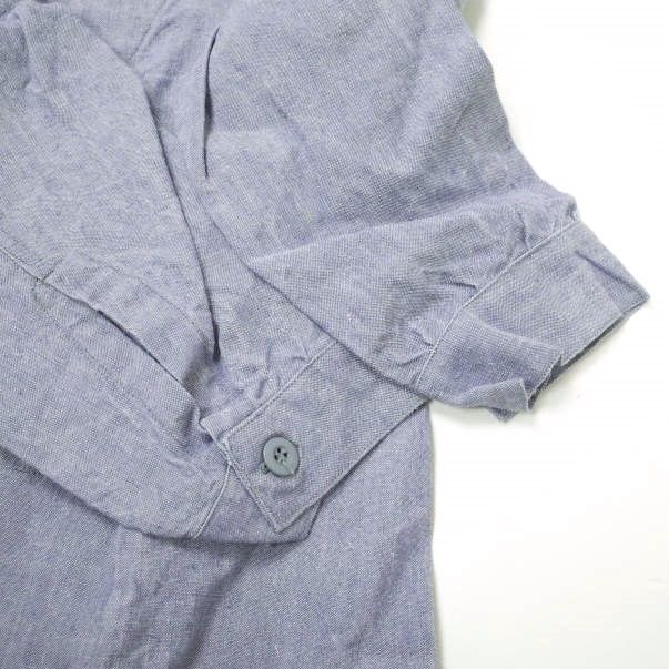 French Navy フランス海軍 50-60s Ramie Linen Sailor Shirt