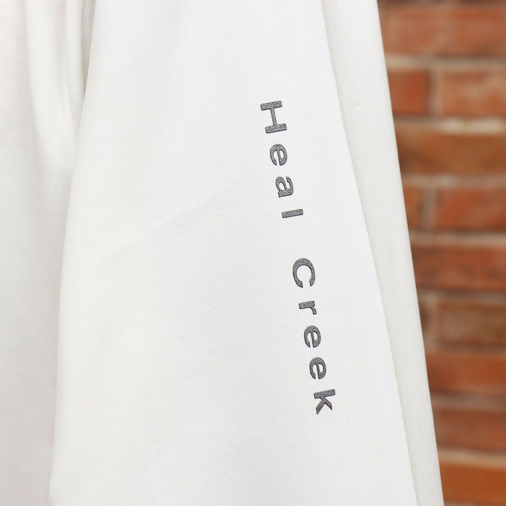 サイズ：52 HEAL CREEK ヒールクリーク  長袖ハイネックインナーTシャツ  ホワイト系 [240101449140] ゴルフウェア メンズ ストスト 新品】HEAL CREEK ヒールクリーク 長袖ハイネックインナーT
