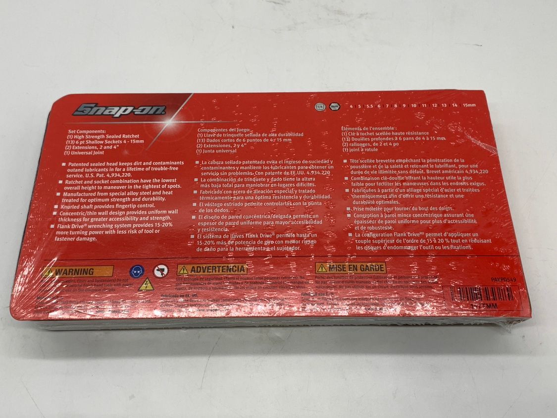 ♪0166 未開封未使用品 Snap-on スナップオン 117TMM 1/4ラチェット 