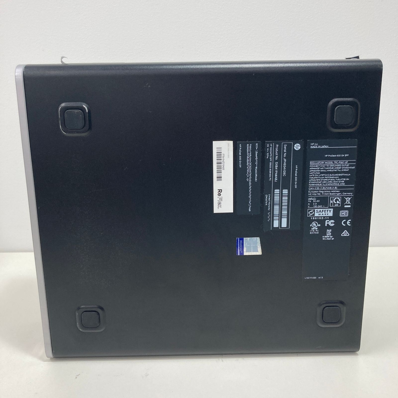 HP ProDesk 600 G5 SFF 本体(中古) Amazon.co.jp: 中古パソコン HP ProDesk 600 G5 SFF Windows11