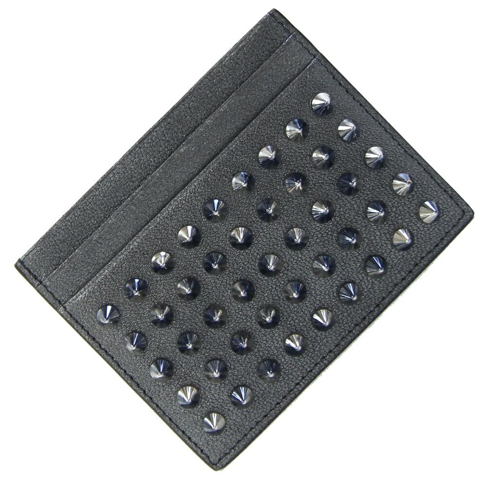 ルブタン カードケース 1175211 ダークグレー - メルカリ 