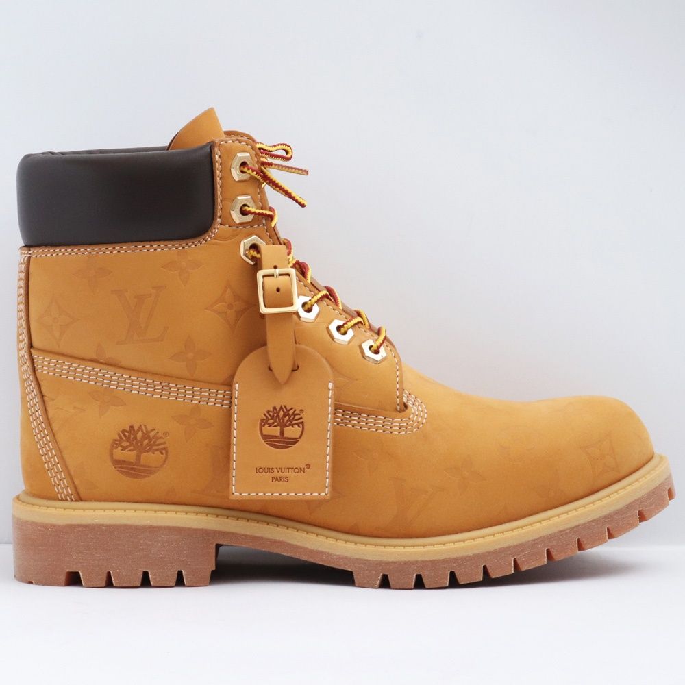 未使用 LOUIS VUITTON × TIMBERLAND 6inch Ankle Boot