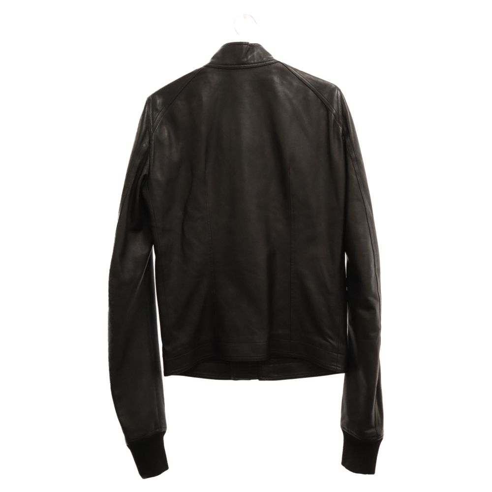 RickOwens 17aw ブリスターラムレザーライダース 48 Rick Owens (リックオウエンス) 17AW ラムレザー シングルライダース