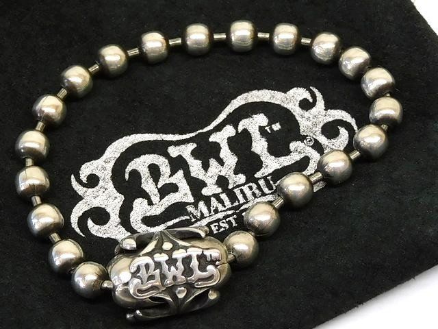 美品 BWL □ ビルウォールレザー ボールチェーン ブレスレット
