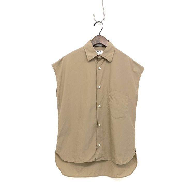 美品 MADISON BLUE マディソンブルー SLEEVELESS J. BRADLEY SHIRT