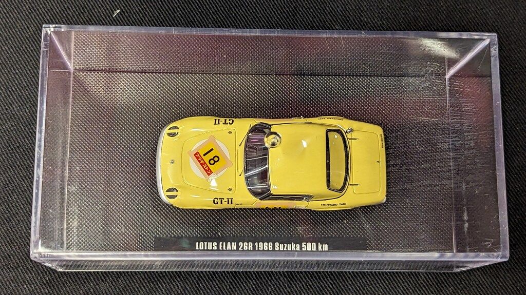 MMP 1/43 EBBRO LOTUS ELAN 26R 1966 SUZUKA 500km #18 YELLOW