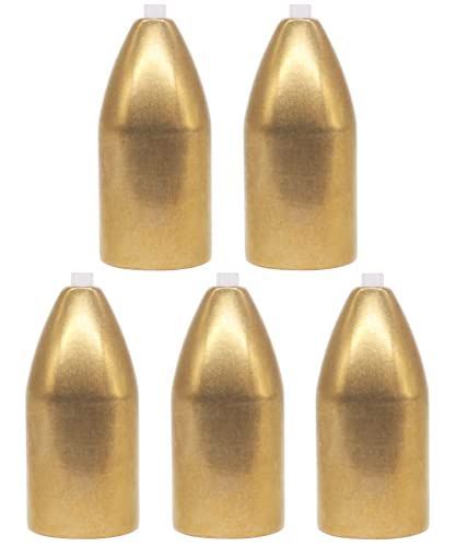 2.【5個】ブラス 14ｇ1/2oz YZD ブラスシンカー バレットシンカー 14ｇ 1/2oz【5個 】