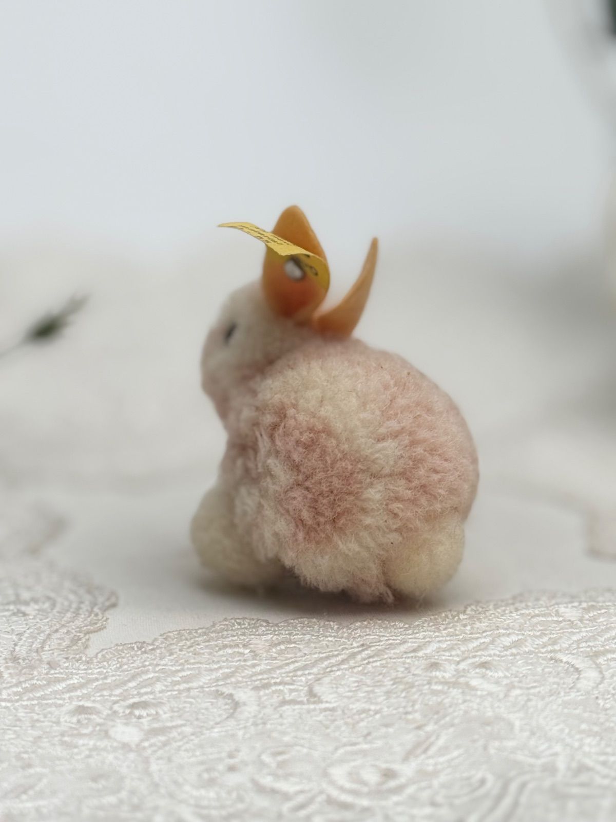 Steiff - シュタイフ★Woolen Rabbit ID完品★ぽんぽんラビット/うさぎ/兎 Steiff - シュタイフ☆Woolen Rabbit ID完品☆ぽんぽんラビット