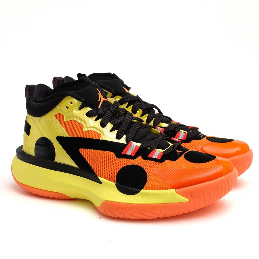 ナイキ／NIKE シューズ スニーカー 靴 ローカット メンズ 男性 男性用ポリエステル DQ5569-780 JORDAN ZION 1 SP PF  ELECTRIC YELLOW ALPHA ORANGE ジョーダン ザイオン 1 XDRアウトソール