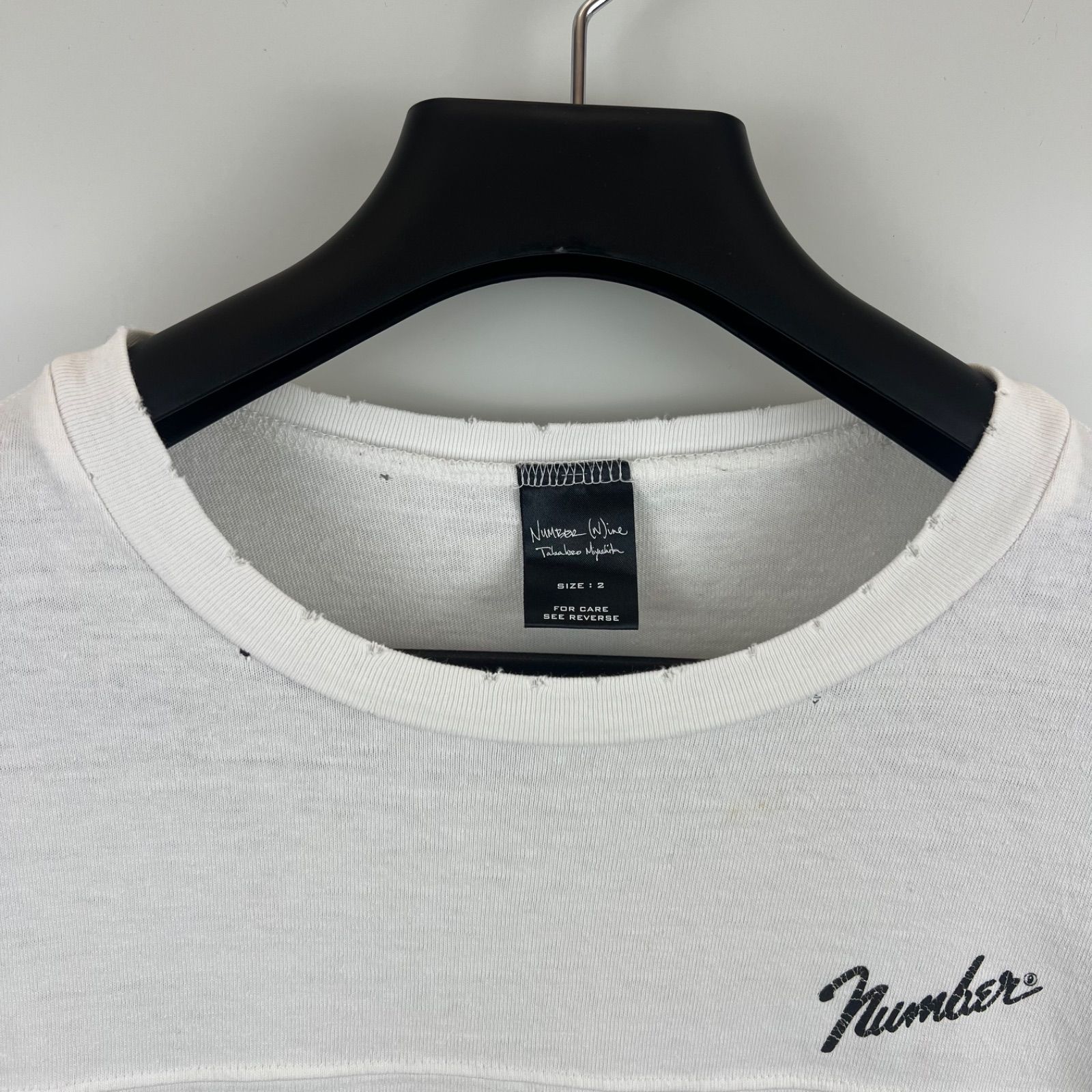 NUMBER (N)INE ハイスト期 05aw フェンダー ロンT NUMBER (N)INE ハイスト期 05aw フェンダー ロンT - メルカリ