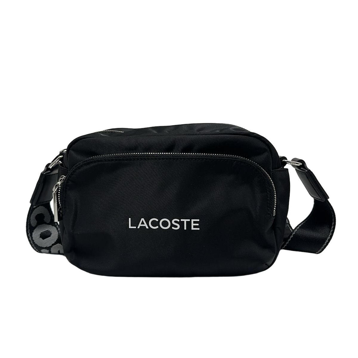 Lacoste(ラコステ) ショルダーバッグ美品 - 黒 - メルカリ