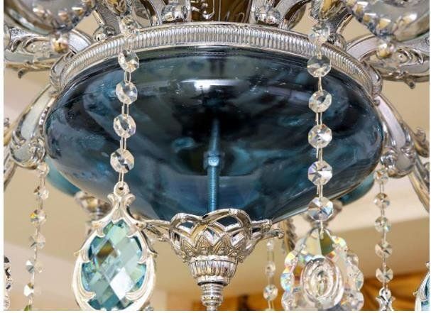 水晶ペンダントライト