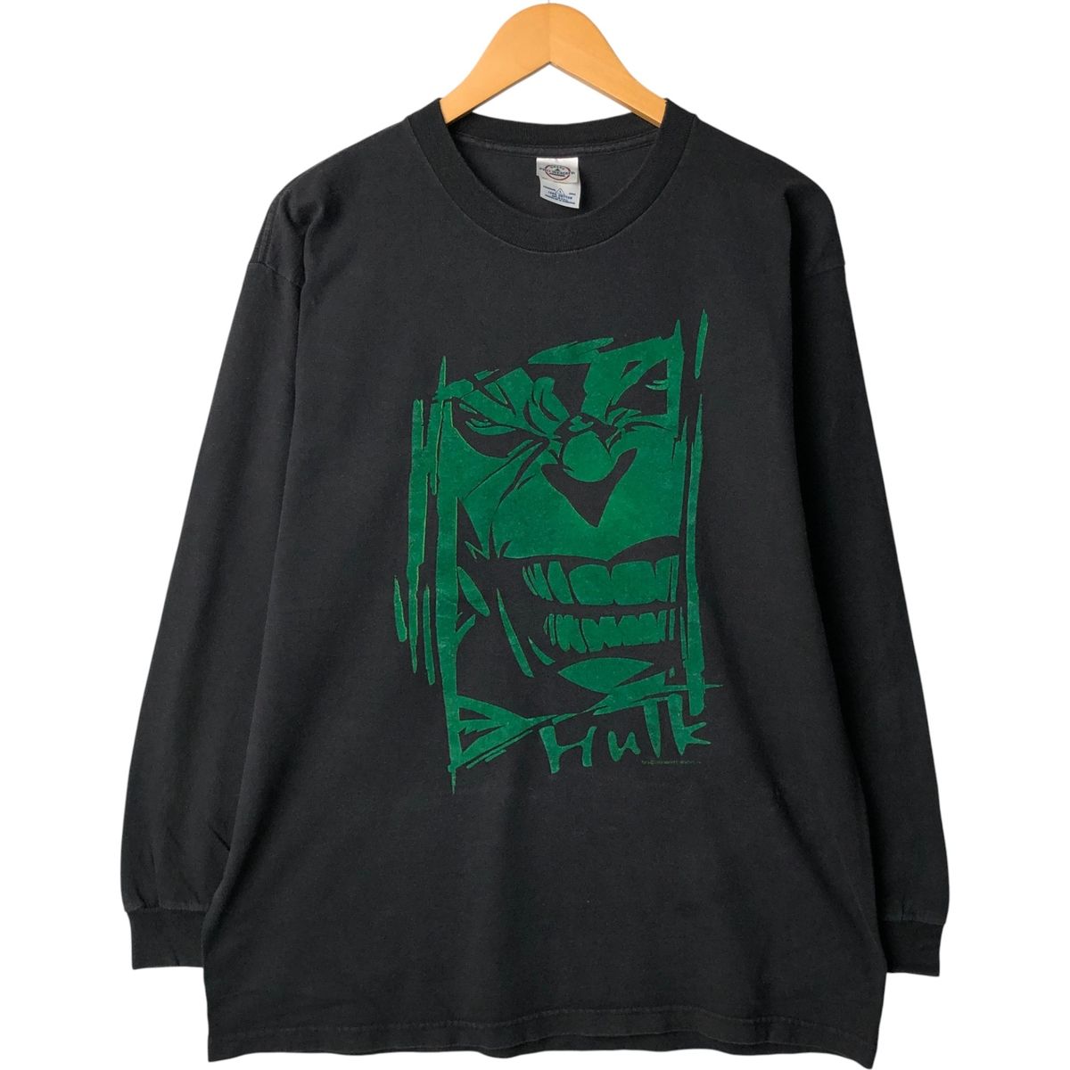 古着 90年代 デルタ DELTA ハルク HULK キャラクタープリントロングTシャツ ロンT メンズL相当 ヴィンテージ/eaa529924