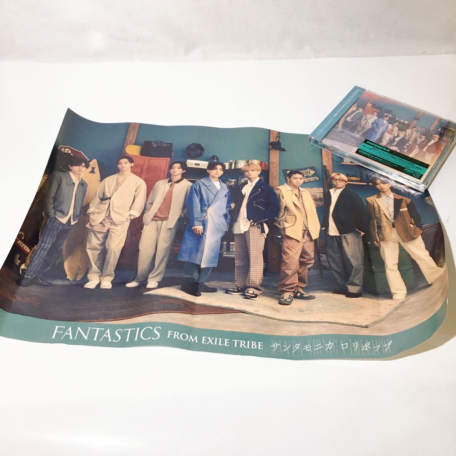 未開封品】FANTASTICS from EXILE TRIBE/サンタモニカ・ロリポップ 初回盤 CD+DVD シリアルコード封入  ジャケ写A3ポスター付き 音楽 J-POP - メルカリ