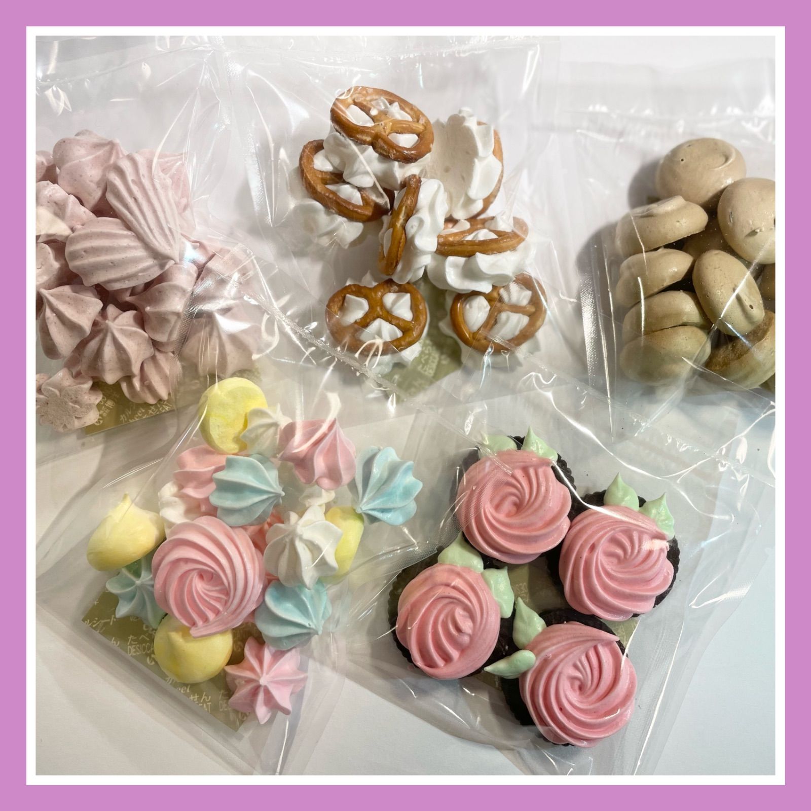 メルカリshops メレンゲクッキー5袋