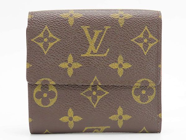 新古品】 ルイヴィトン LOUIS VUITTON モノグラム ポルトフォイユ エリーズ Wホック財布 両面財布 コンパクト財布 M61654 -  メルカリ