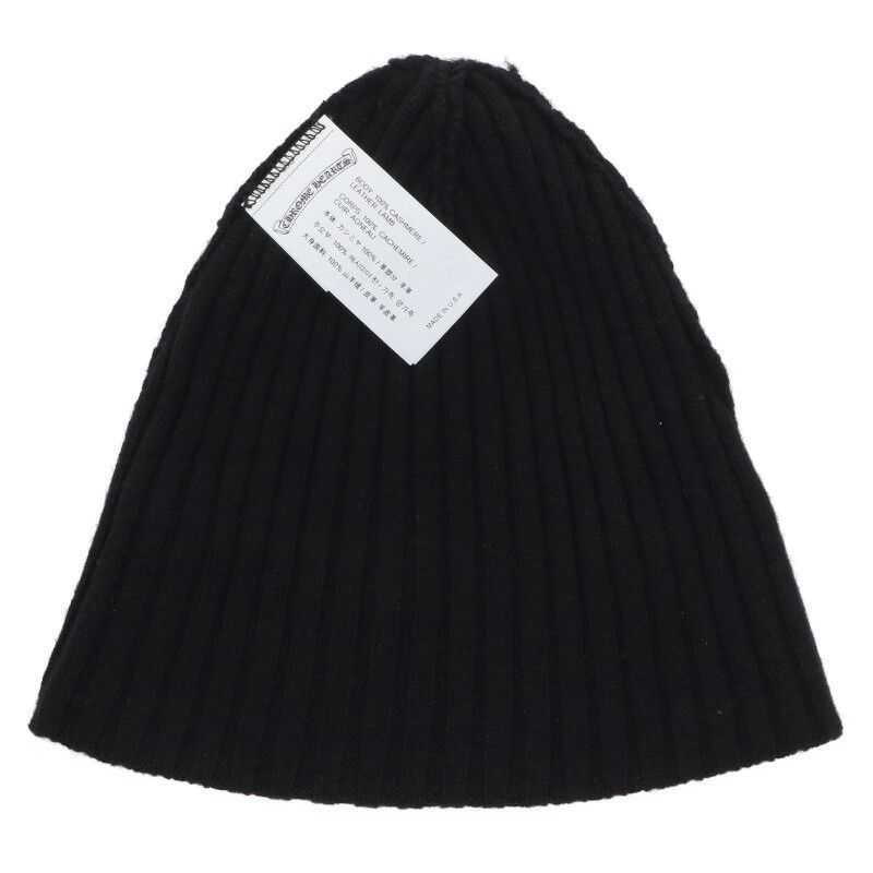  クロムハーツ CHプラスパッチカシミアニットビーニーキャップ メンズ ONE SIZE ニット帽 ビーニー 帽子