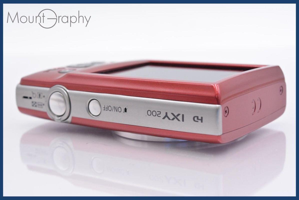 ☆極上美品☆ キヤノン Canon IXY 200 8x バッテリー付属 ☆完動☆同梱  