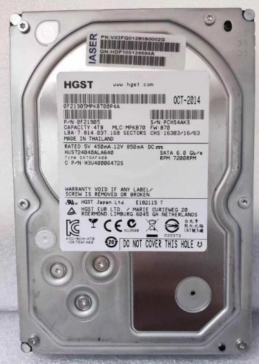 HDD HGST HUS724040ALA640 4TB HUS724040ALA641 4TB 3.5インチ