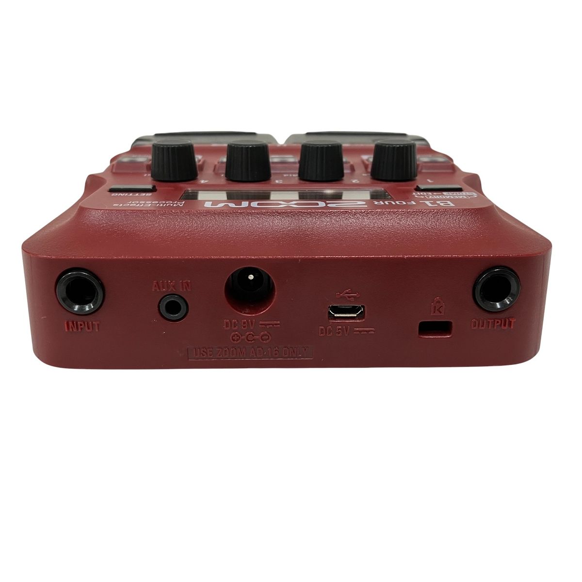 中古】zoom B1X FOUR ベース マルチエフェクター ZOOM B1FOUR ベース用