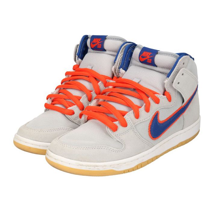 NIKE SB (ナイキエスビー) DUNK HIGH NEW YORK METS ダンク ハイ ニューヨーク メッツ ハイカットスニーカー  DH7155-001 グレー US8.5/26.5cm - メルカリ