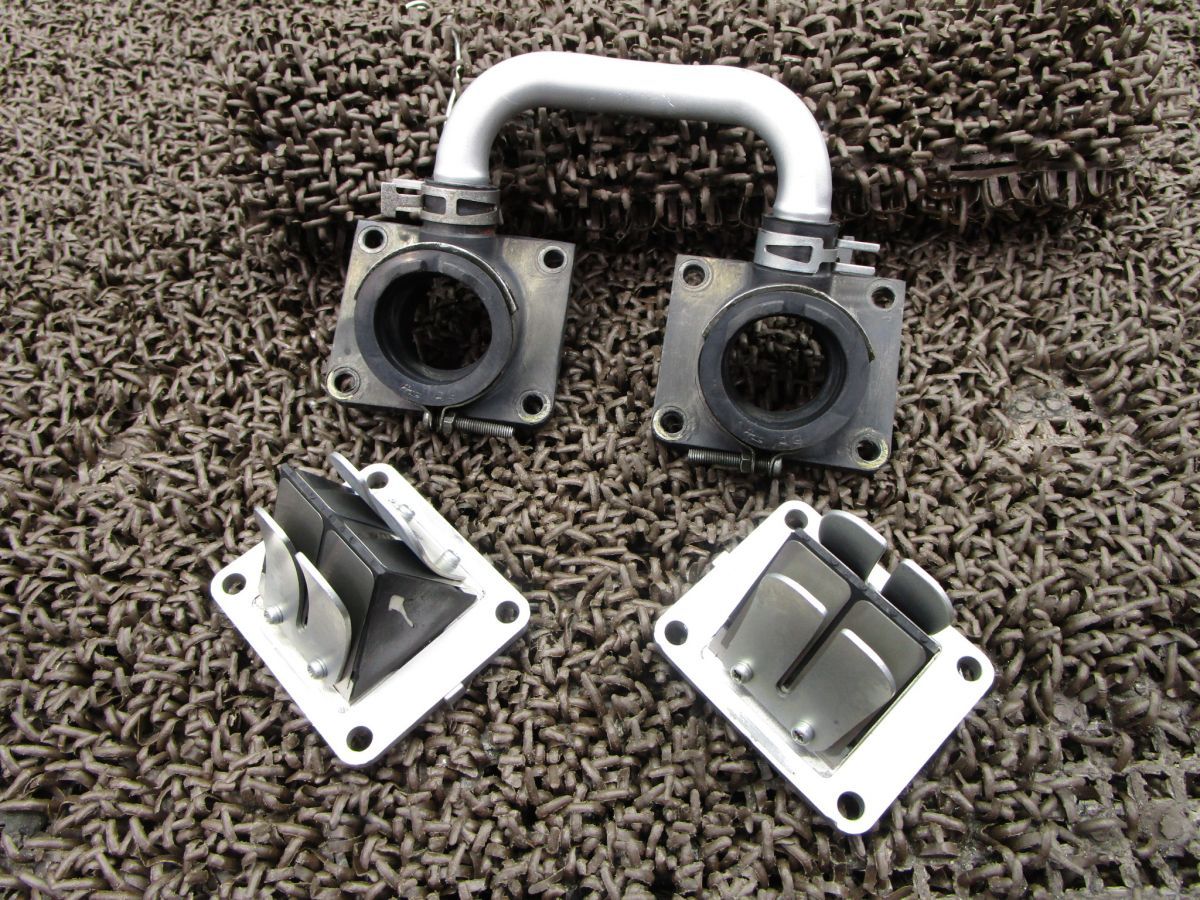 RZ250R マニホールド リードバルブ U490！29L ヤマハ 【 29L 】 動画有