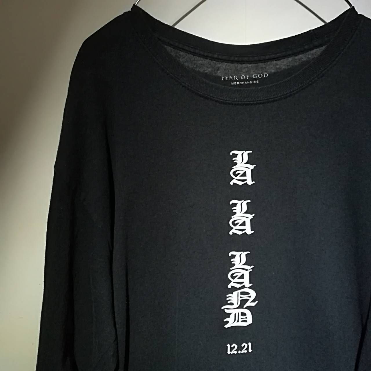 美品 Fear Of God × Jay Z ロンT フィアオブゴッド L中古美品状態は良いと思います