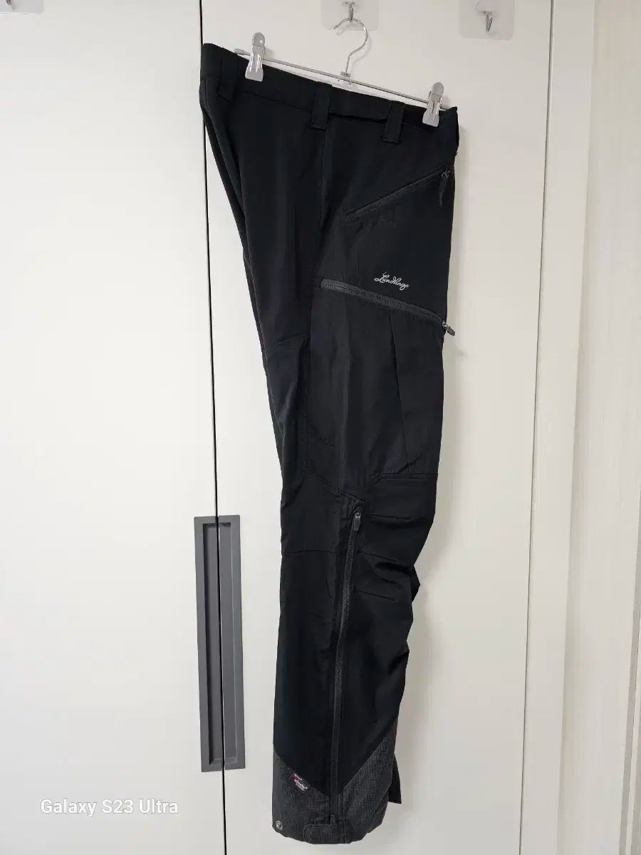 DAKS 麻パンツ Regular サイズ 50 ブラック メンズ