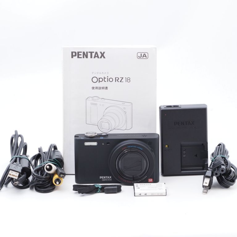 PENTAX デジタルカメラ Optio RZ18(ブラック)OPTIORZ18BK カメラ本舗｜Camera honpo メルカリ