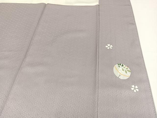 平和屋着物○英王室献上友禅作家 木下勝功 振袖 正倉院花